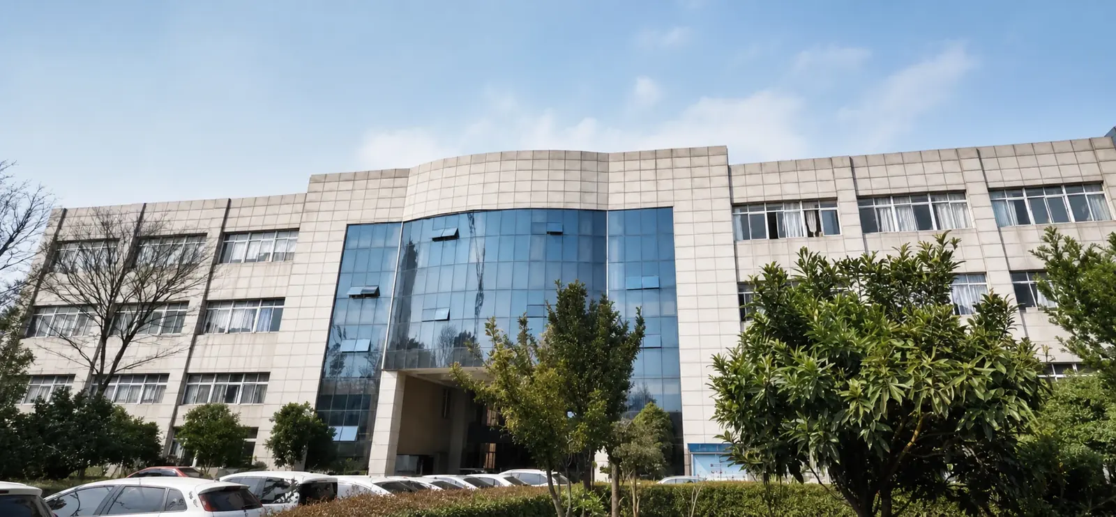 Exterior of the Haining Danli Textile factory building